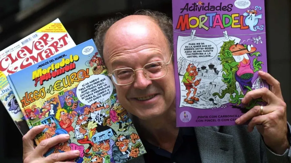 Ibañez fue el creador de Mortadelo y Filemón.