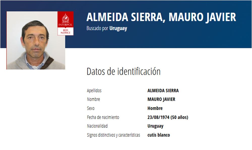 Buscado por Interpol