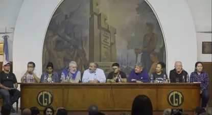 El acto en la CGT