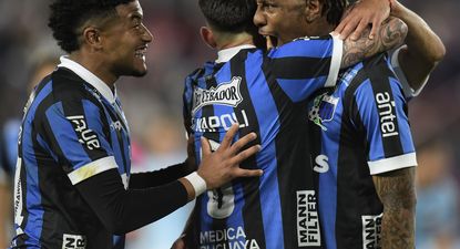 Kevin Amaro, Gonzalo Nápoli y Abel Hernández