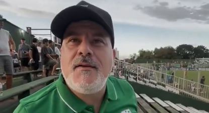 El comediante uruguayo Pichu Straneo volvió a ver a Racing luego de siete años