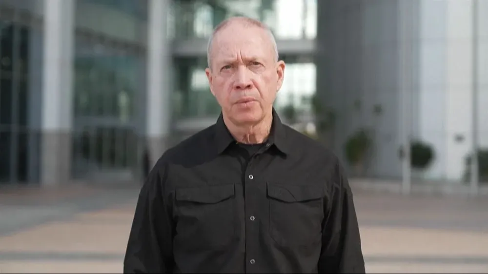 El ministro de Defensa de Israel, Yoav Gallant.