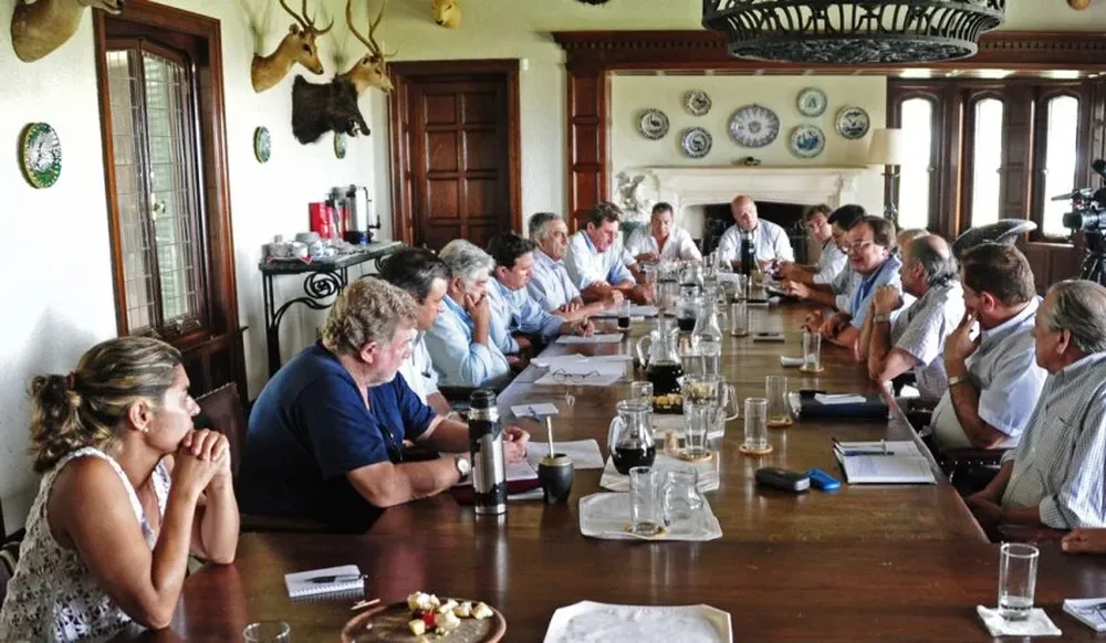 Durante su mandato, Mujica invitó varias veces a los intendentes a Anchorena