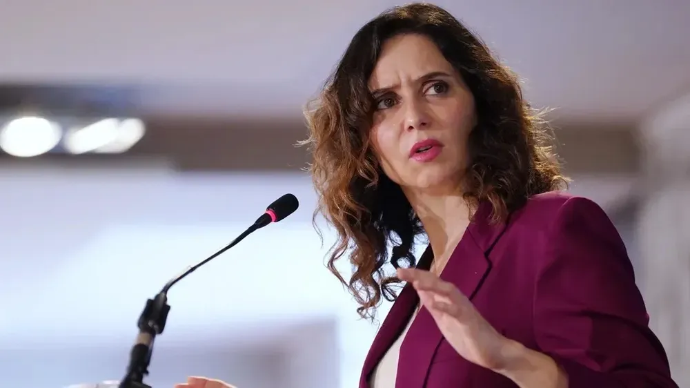Isabel Díaz Ayuso, presidenta de la Comunidad de Madrid