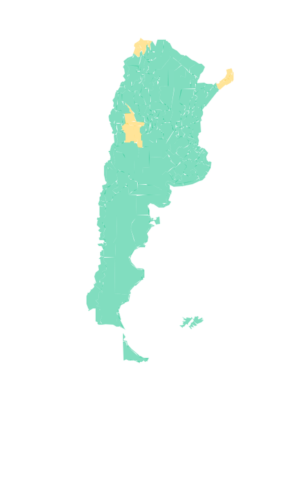 Sectores bajo alerta amarilla por tormentas