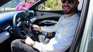 Rodrigo Píriz, conductor de transporte de pasajeros para aplicaciones.