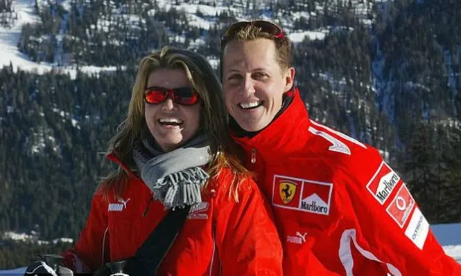 Michael Schumacher y su esposa Corinna