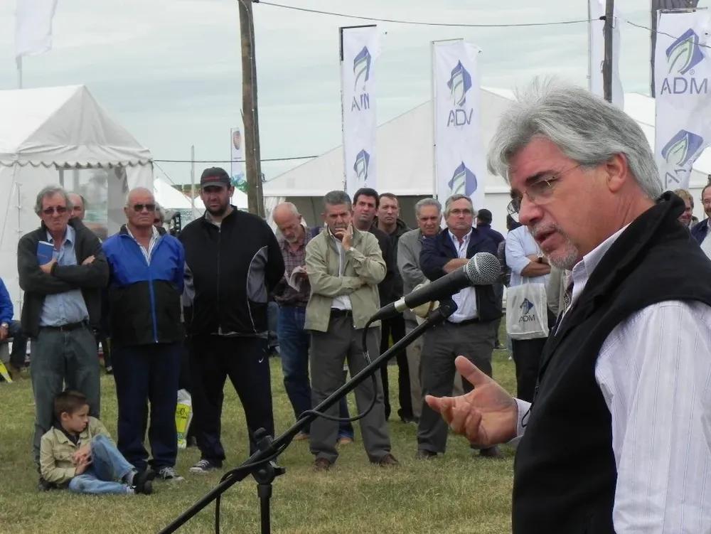 Aguerre hoy en la Expoactiva hará un balance de su gestión