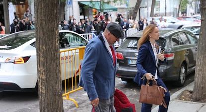 El ex asesor Koldo llega al Tribunal Supremo para su declaración en Madrid, con una mochila con ropa.&nbsp;