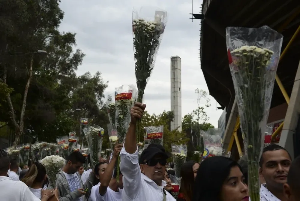 Flores en el Atanasio Girardot