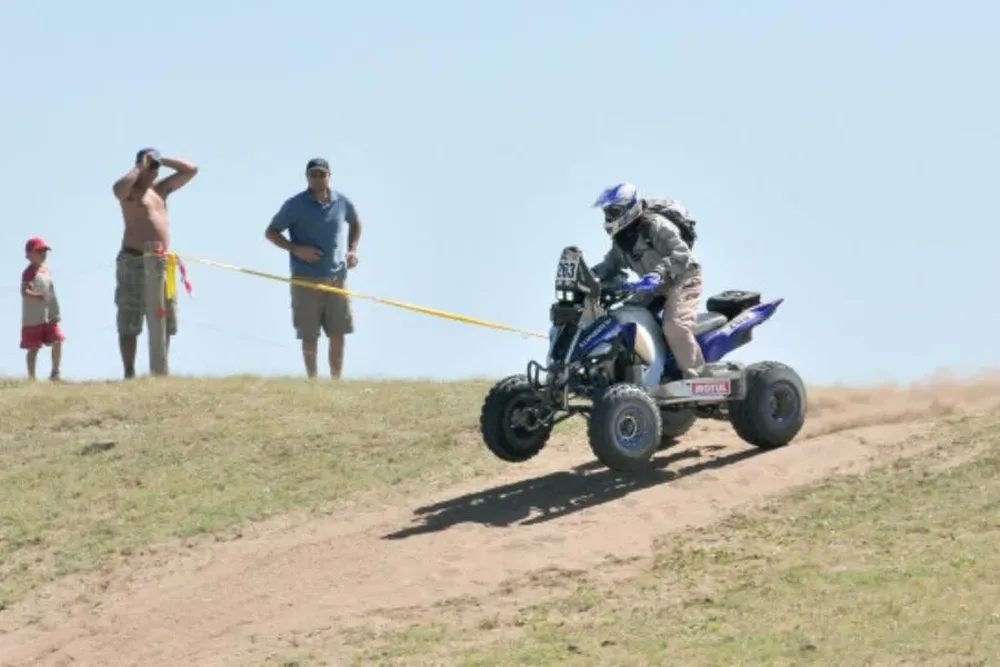 Sergio Lafuente en el Dakar 2012