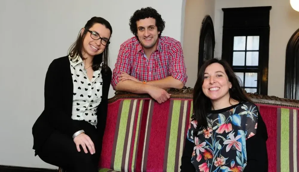 Mercedes Marziotte, Guillermo Vuljevas y Cecilia del Valle