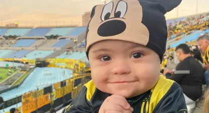 Ramiro, el pequeño hincha de Peñarol