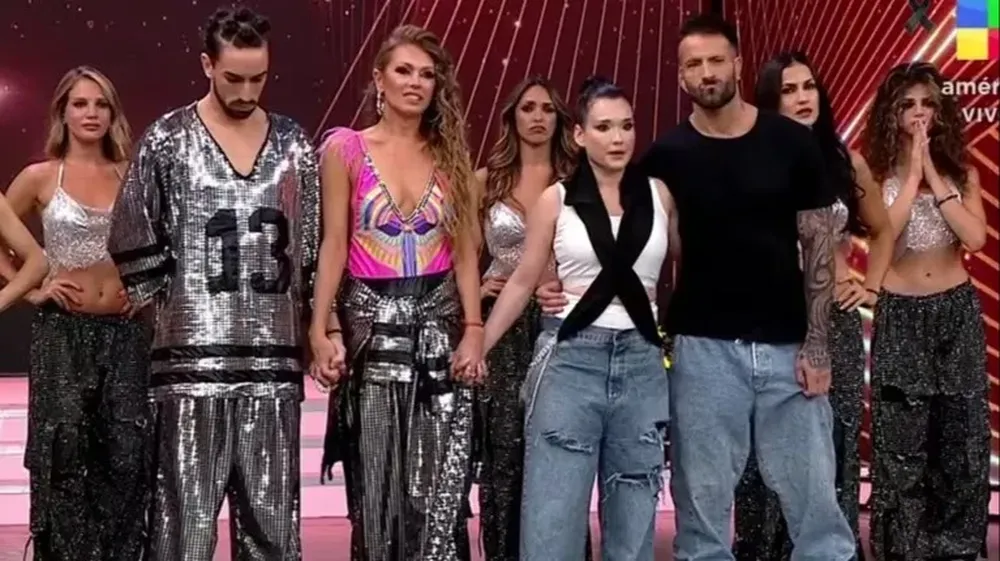 Coki Ramírez y Tato Ortiz, y Lali González y Maxi Diorio