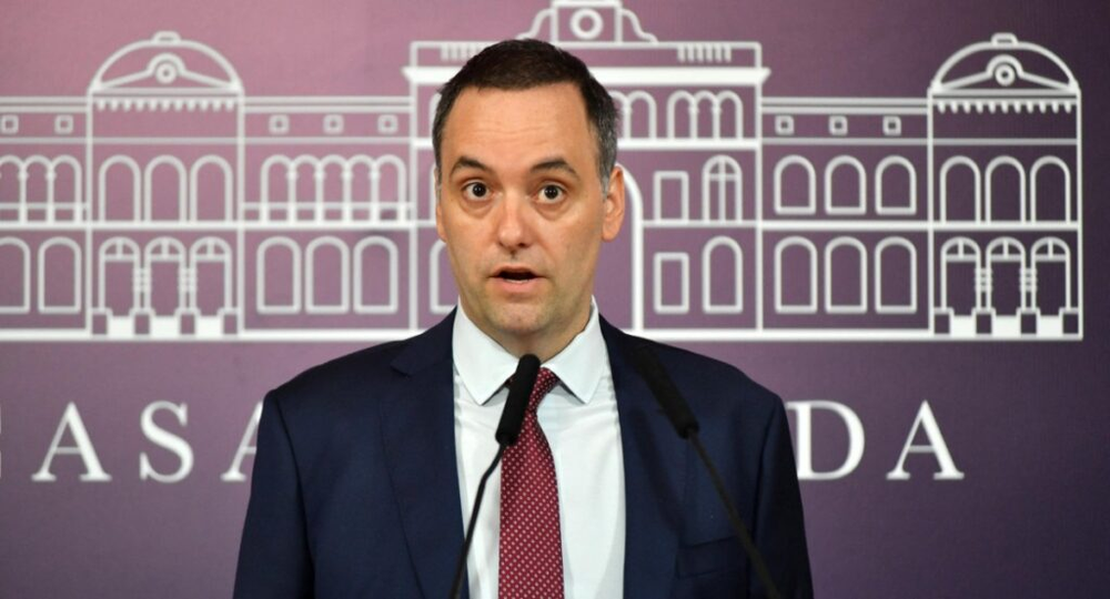 Manuel Adorni, vocero presidencial