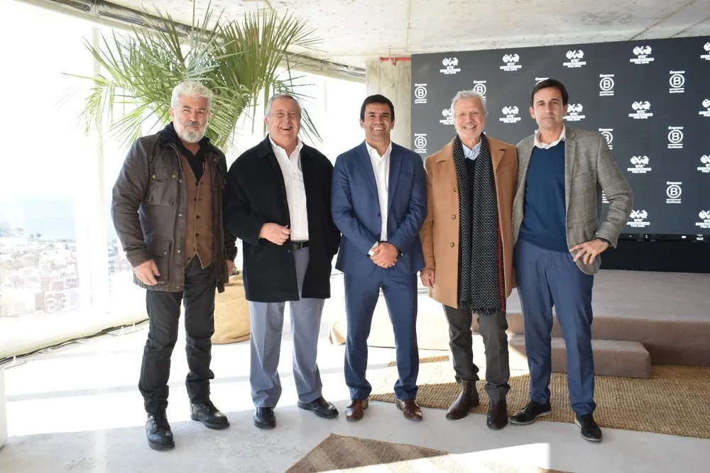 Roberto Moraes, Carlos Lecueder, Ignacio Del, Ernesto Kimelman y Carlos Lecueder Methol