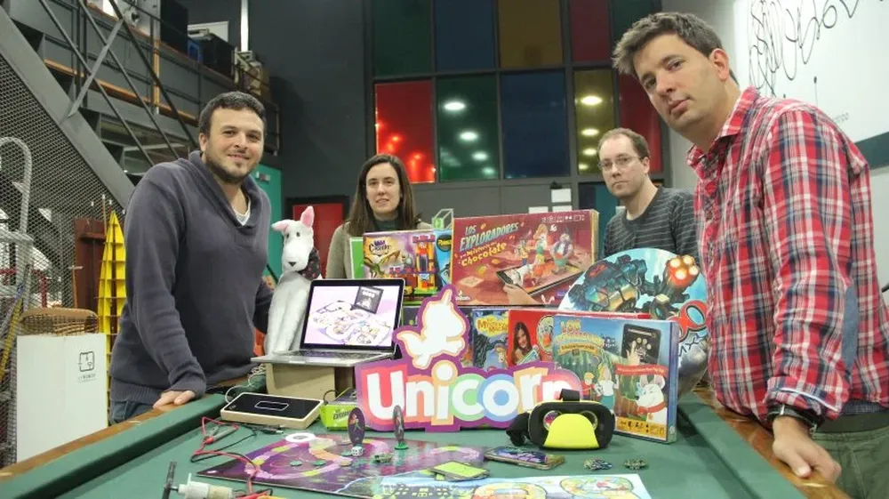 El equipo de Unicorn Games, startup incubada en Sinergia y acelerada en Sinergia Tech
