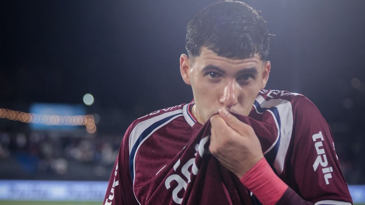 La emoción que mostró Ignacio Suárez, la gran figura de la noche y de Nacional, al recordar a su papá fallecido