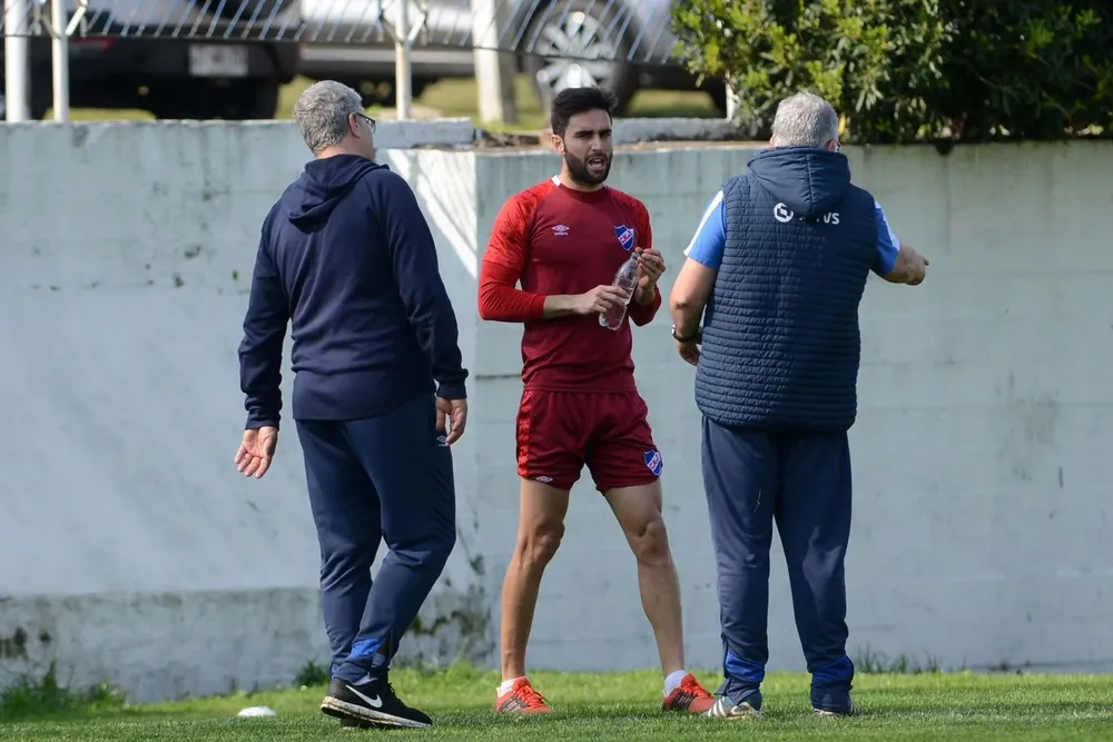 El diálogo de Gutiérrez con Rodrigo Pastorini en el final del entrenamiento