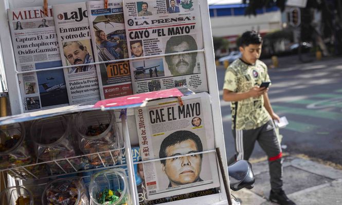 Las portadas tras la detención de Ismael El Mayo Zambada