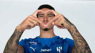 Darwin Núñez fue presentado por Al-Hilal, su nuevo club
