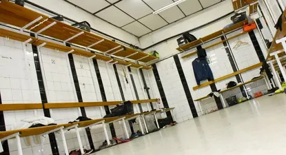 Así luce el vestuario de Wanderers en el Parque Viera