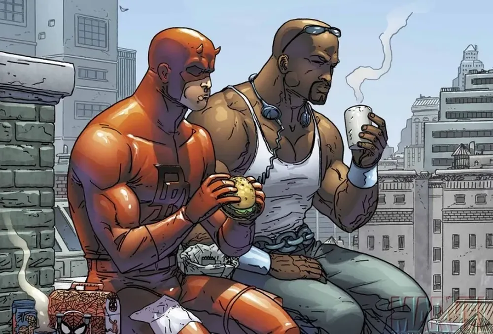 Daredevil y Luke Cage