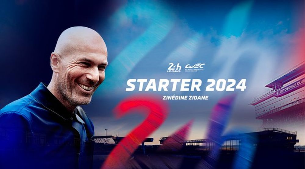 Zinedine Zidane en las 24 Horas de Le Mans