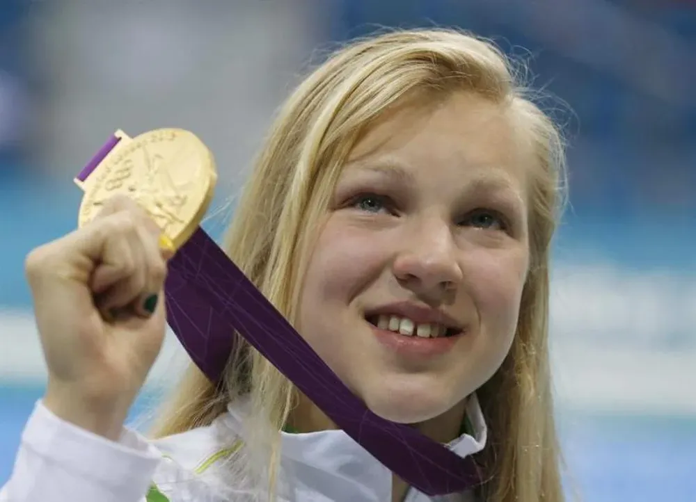 La lituana Ruta Meilutyte