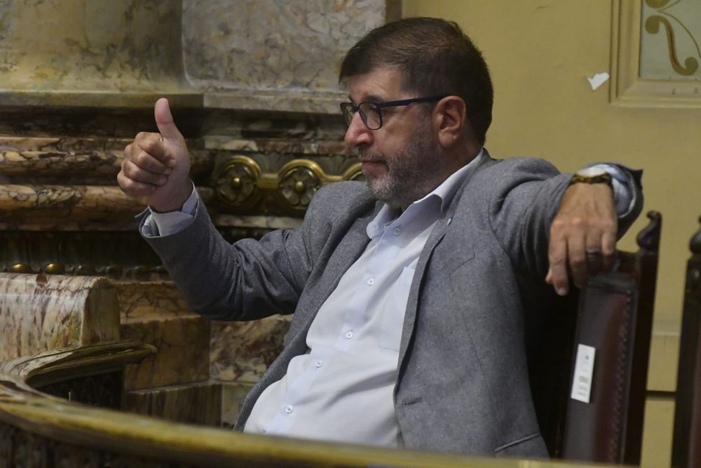 Fernando Pereira en el inicio de la 50ª Legislatura de Uruguay