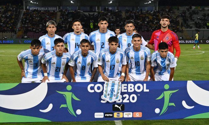 Así están las tablas de posiciones del Sudamericano sub 20 tras la goleada de Argentina a Brasil; mirá cómo está el grupo A de Uruguay