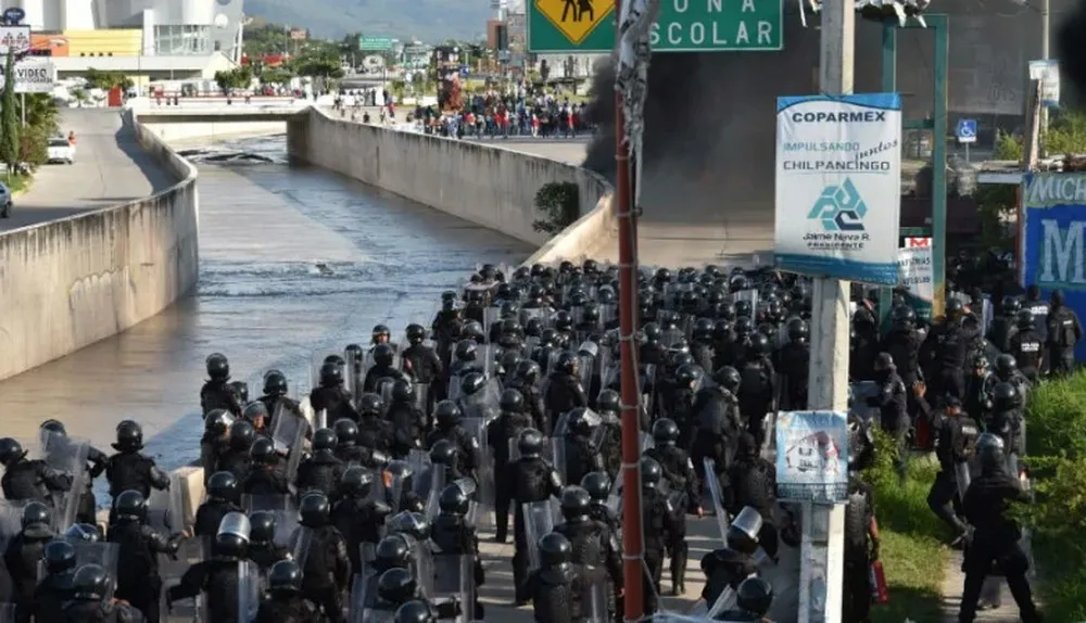 Enfrentamientos en Chilpancingo.