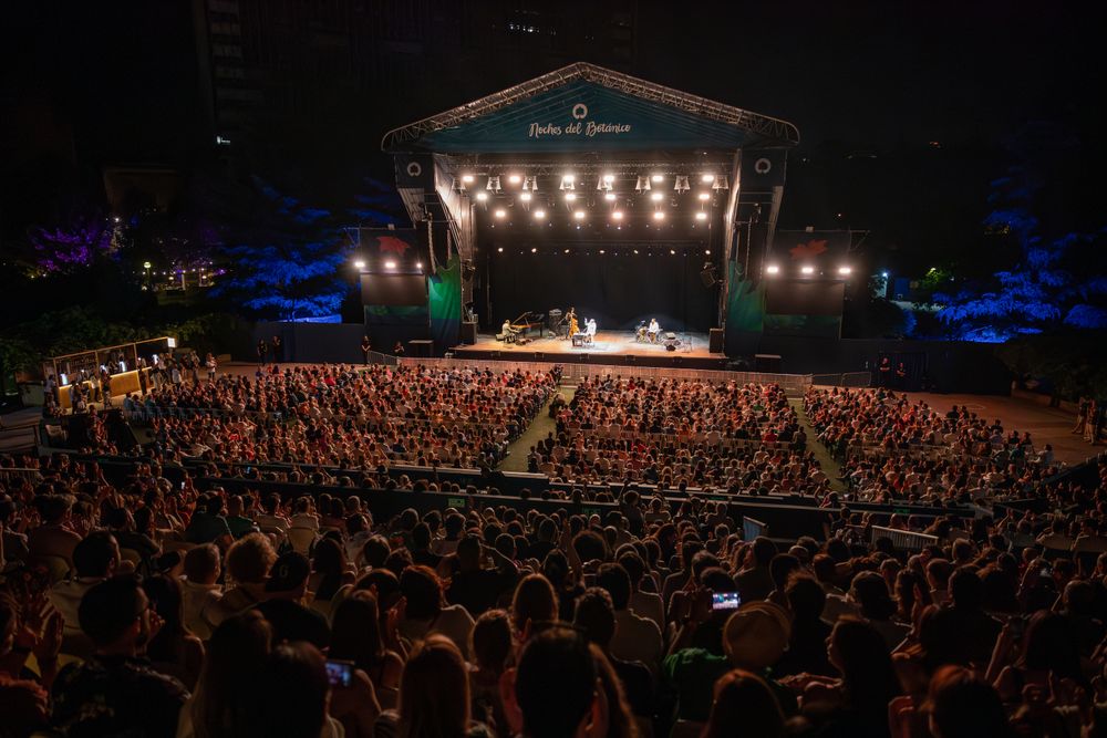 Noches del Botánico se celebra en Madrid del 3 de junio al 31 de julio.