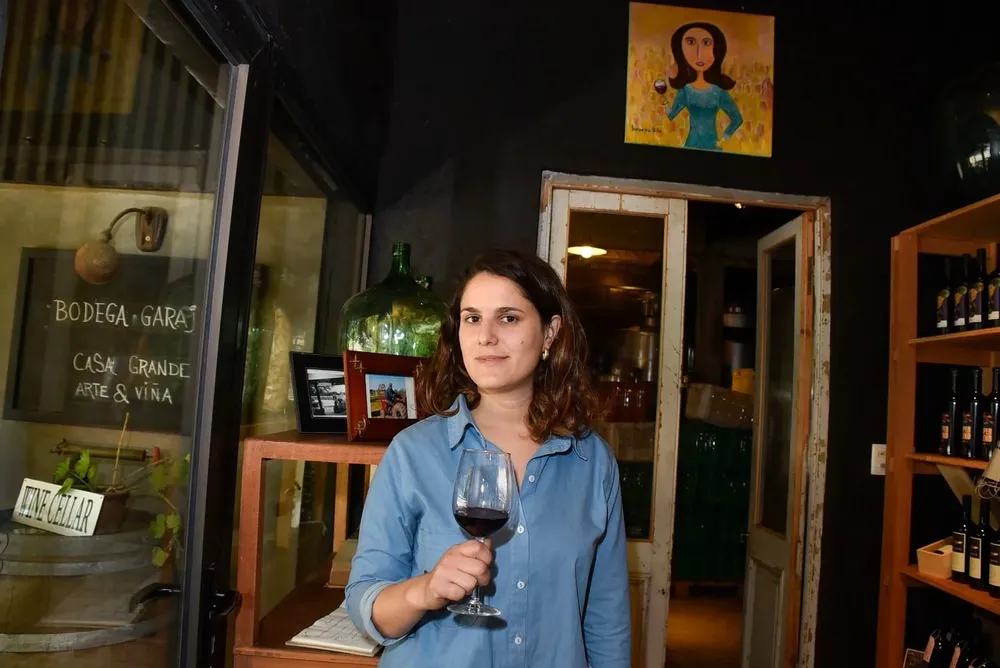 Florencia de Maio, enóloga de Casa Grande