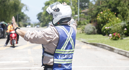 Inspector de tránsito en Maldonado