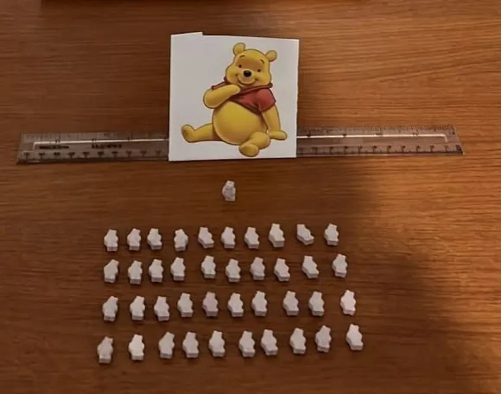 Las 41 pastillas de éxtasis incautadas