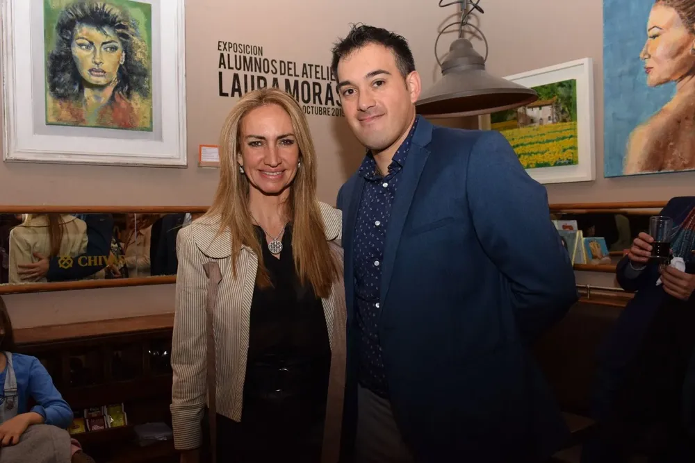 Laura Moras y Santiago Silva