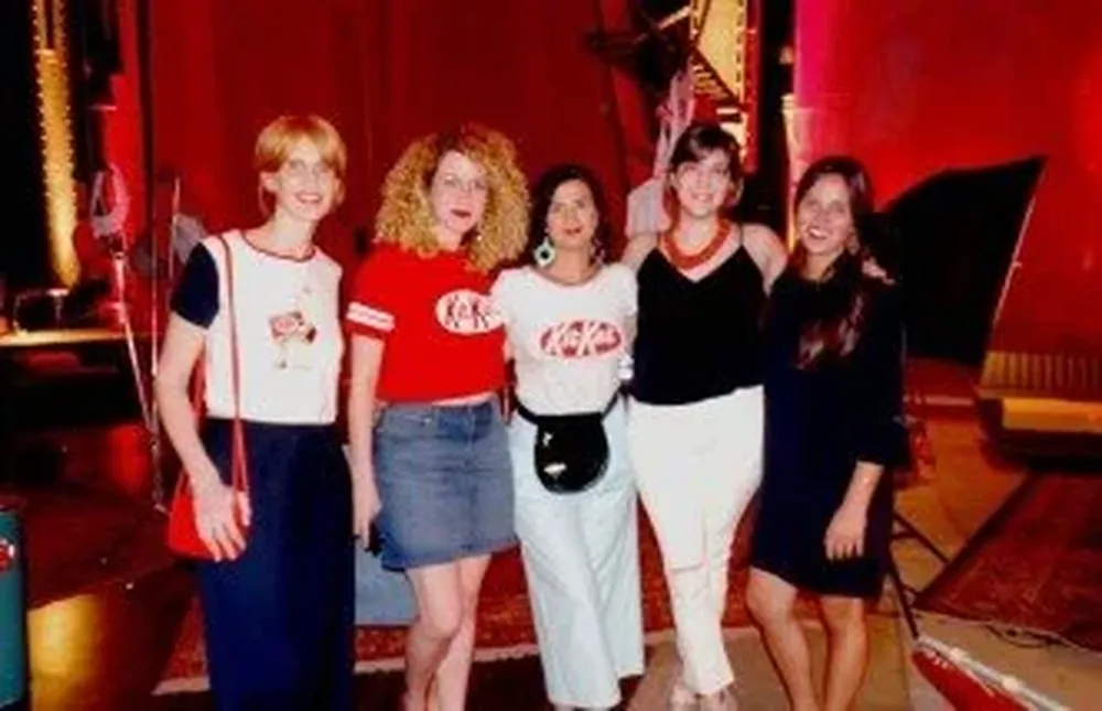 Natalia Jinchuk, Mónica Zanocchi, Mery Sanguinetti, Victoria Moreira y Pía Lemos