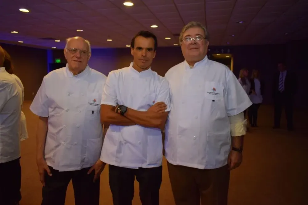 Efrain Mannise, Fernándo García y Julio Martínez