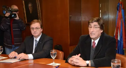 El Observador | José Lez y Mario Castro, presidentes del Inavi y del BSE