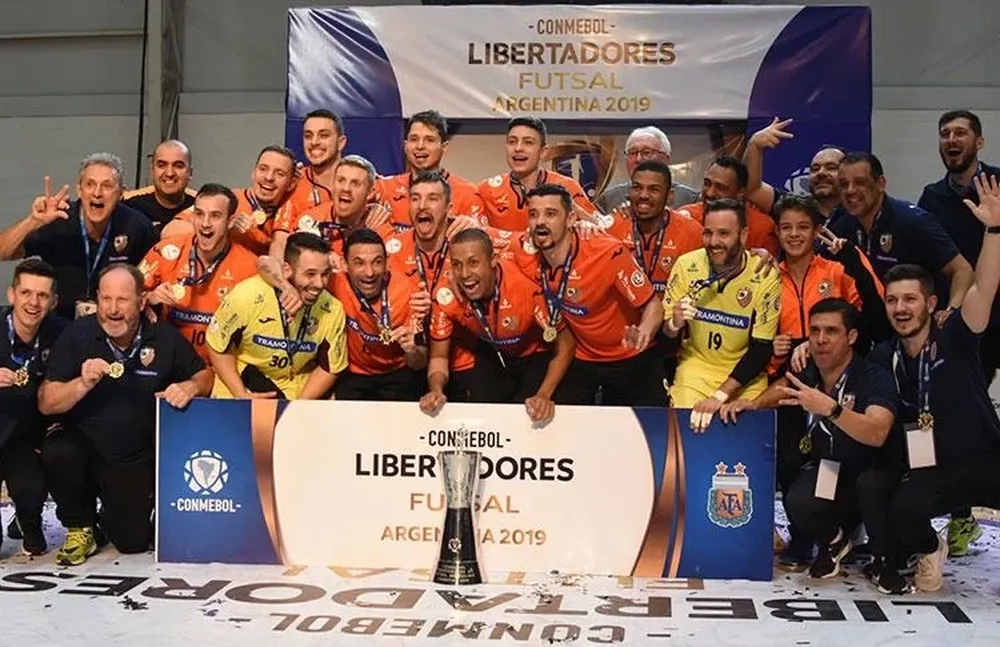 Carlos Barbosa de Brasil, el vigente campeón de la Libertadores