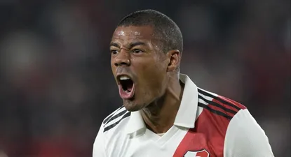 De la Cruz volvió a gritar un golazo para River Plate de Argentina