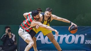 Una de las finales de la última Liga Uruguaya de Básquetbol entre Aguada y Peñarol