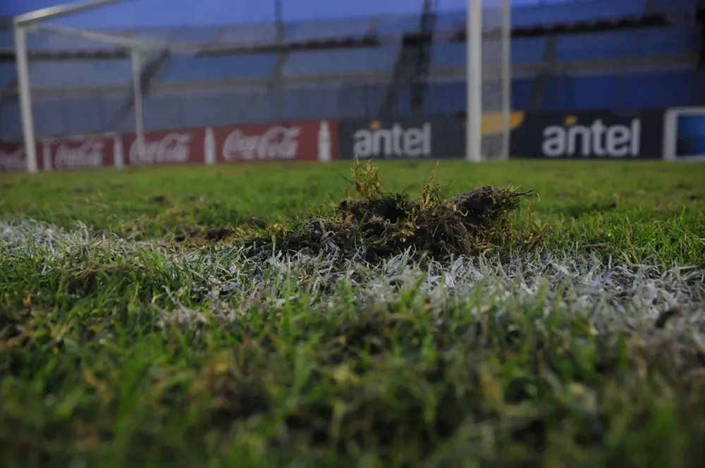 El mal estado de la cancha