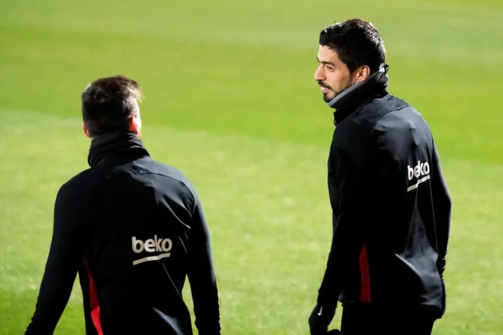 Messi y Suárez