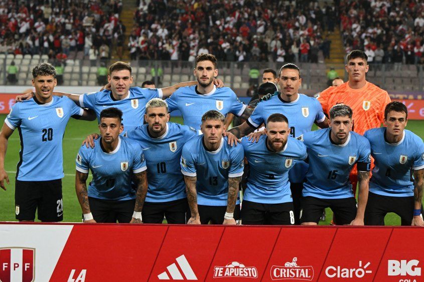 La selección de Uruguay