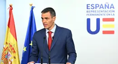 El presidente del Gobierno español, Pedro Sánchez.