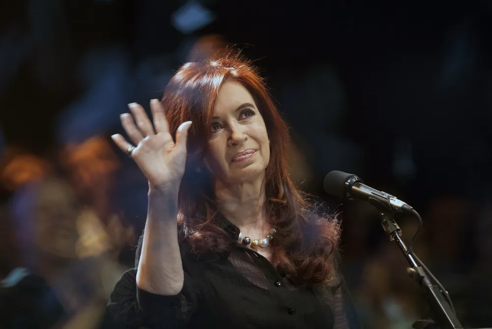Cristina Fernández, vicepresidenta de la Nación.