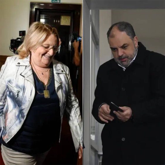 Graciela Bianchi y Charles Carrera. Archivo