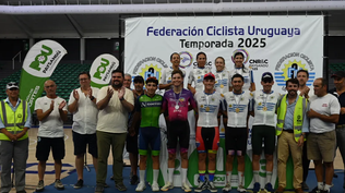 Los campeones uruguayos 2025 de ciclismo y ruta